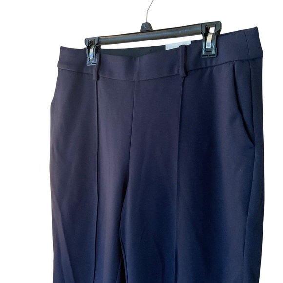 Lane Bryant Stretch Straight-Leg Pants Navy Blue NWT Size 14/16 - Picture 2 of 9